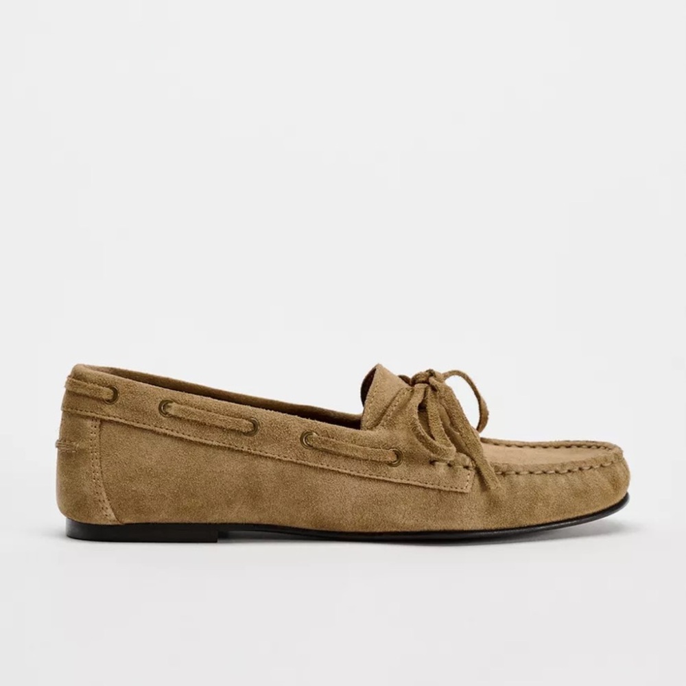 Zara penny loafers or moccasins